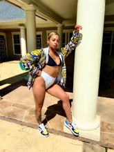 Load image into Gallery viewer, SoufGirl Apparel Camo Split Zip Hoodie (Yellow/Black)