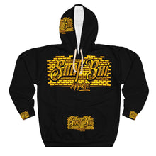 Load image into Gallery viewer, Soufboi gold Gold Member Bricks AOP Unisex Pullover Hoodie