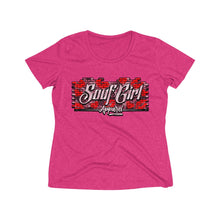 Load image into Gallery viewer, SoufGirl (Camo) Brick Women's Heather Wicking Tee