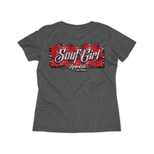 Load image into Gallery viewer, SoufGirl (Camo) Brick Women's Heather Wicking Tee