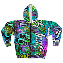 Load image into Gallery viewer, SoufGirl Apparel Camo Split Zip Hoodie (Rainbow)
