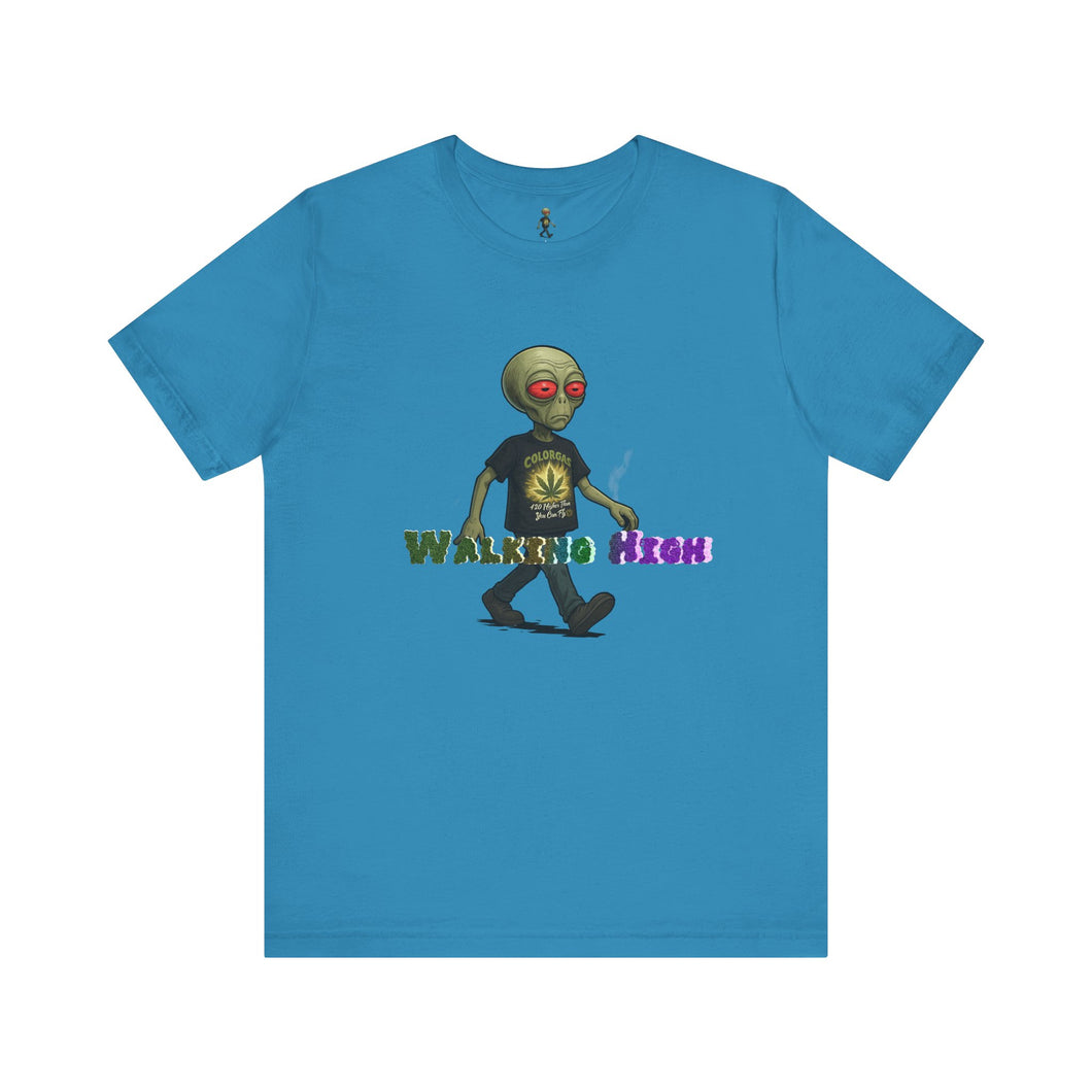 Color Gas :Walking High - 4/20 Edition Tee