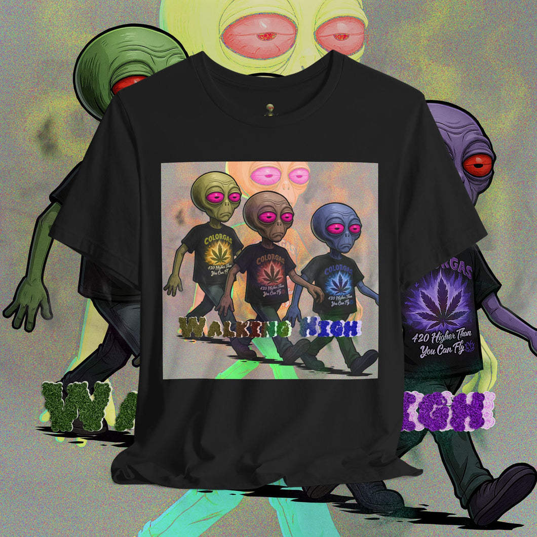 Walking High Cover - 4/20 Edition Tee
