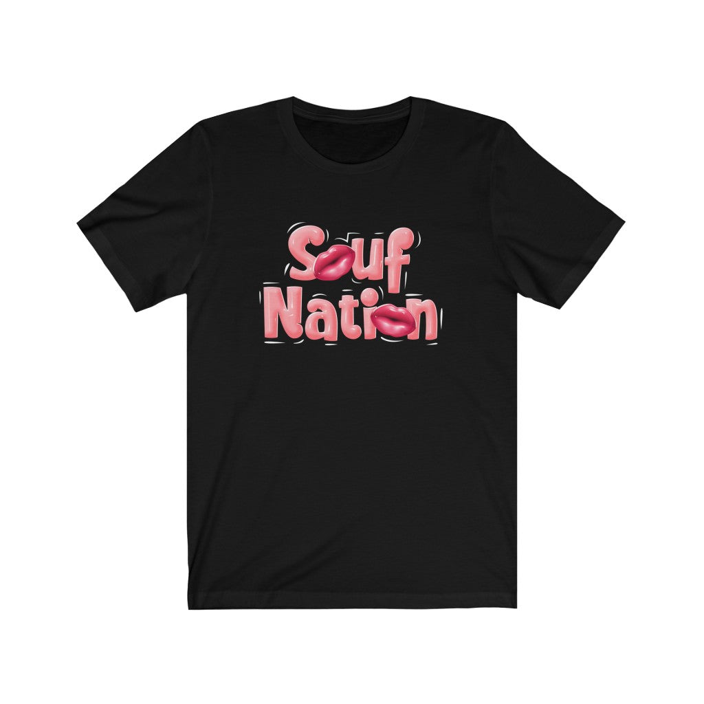 Souf Nation Kiss (Pink) Tee