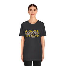 Load image into Gallery viewer, Camo Brick Soufgirl Apparel Tee ( Yellow/Black)
