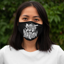 Load image into Gallery viewer, souf nation s1 (invisa camo) Fitted mask black
