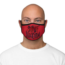 Load image into Gallery viewer, souf nation s1 (fury camo) Fitted mask Red
