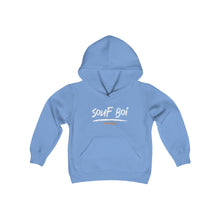 Load image into Gallery viewer, SoufBoi Kids Heavy Blend Hoodie (Original White)
