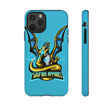 Load image into Gallery viewer, Electro Dragon I Phone 11/11Pro Case (Turquoise)
