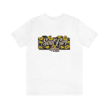 Load image into Gallery viewer, Camo Brick Soufgirl Apparel Tee ( Yellow/Black)
