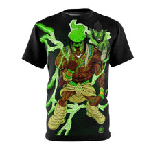 Load image into Gallery viewer, Full (Green) Souf Reacher Tee (Black)
