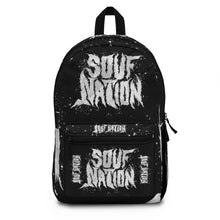 Load image into Gallery viewer, Black ``Souf Nation`` Backpack (Invisa Camo)

