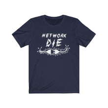 Load image into Gallery viewer, Network Or Die Tee (All White)
