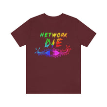 Load image into Gallery viewer, Network Or Die Tee (Rainbow/Split)
