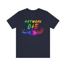 Load image into Gallery viewer, Network Or Die Tee (Rainbow/Split)
