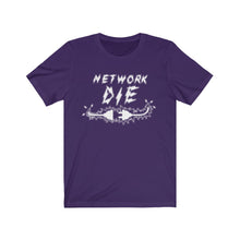 Load image into Gallery viewer, Network Or Die Tee (All White)
