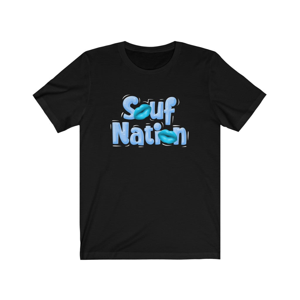 Souf Nation Kiss (Baby Blue) Tee