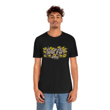 Load image into Gallery viewer, Camo Brick Soufgirl Apparel Tee ( Yellow/Black)
