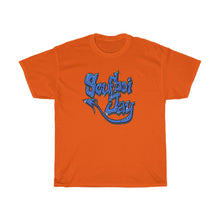 Load image into Gallery viewer, (Blue) SoufBoi Jay Graffiti Style Tee
