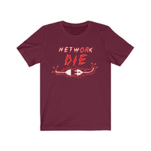 Load image into Gallery viewer, Network Or Die Tee (All Red)
