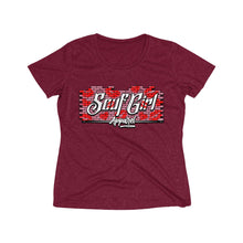 Load image into Gallery viewer, Brick SoufGirl Apparel  Women&#39;s Heather Wicking Tee
