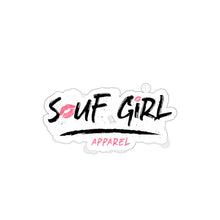 Load image into Gallery viewer, SoufGirl (Original Black) Kiss-Cut Stickers
