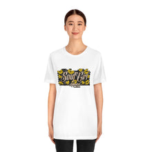 Load image into Gallery viewer, Camo Brick Soufgirl Apparel Tee ( Yellow/Black)
