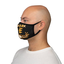 Load image into Gallery viewer, Network Or Die Fitted Mask (Orange )

