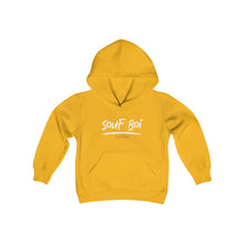 Load image into Gallery viewer, SoufBoi Kids Heavy Blend Hoodie (Original White)
