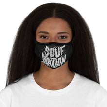 Load image into Gallery viewer, souf nation s1 (invisa camo) Fitted mask black
