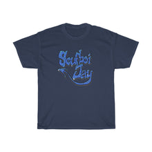 Load image into Gallery viewer, (Blue) SoufBoi Jay Graffiti Style Tee
