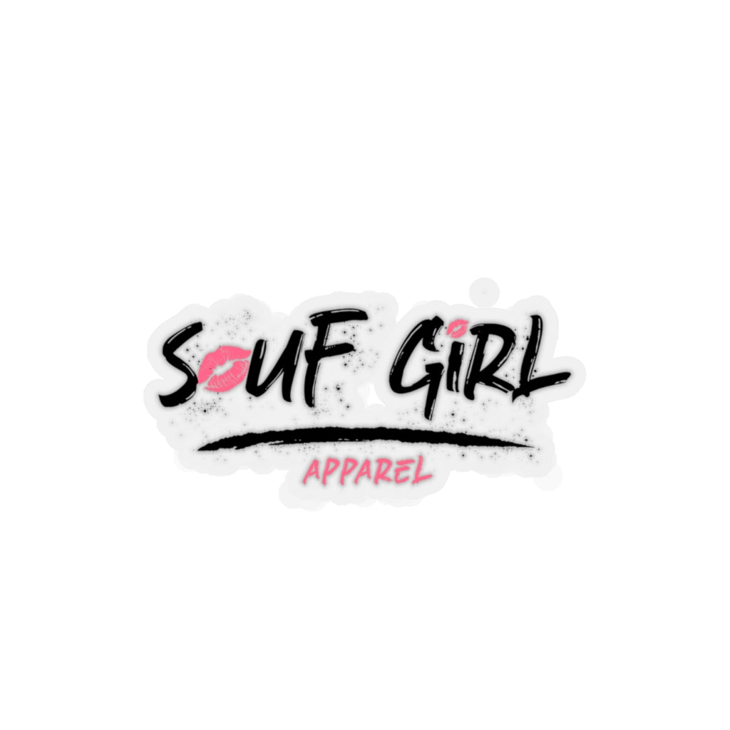SoufGirl (Original Black) Kiss-Cut Stickers