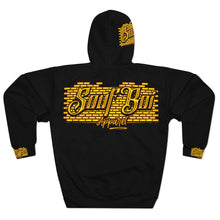 Load image into Gallery viewer, Soufboi gold Gold Member Bricks AOP Unisex Pullover Hoodie
