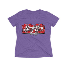 Load image into Gallery viewer, Brick SoufGirl Apparel  Women&#39;s Heather Wicking Tee
