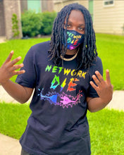 Load image into Gallery viewer, Network Or Die Tee (Rainbow/Split)
