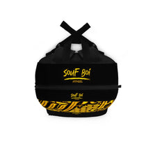 Load image into Gallery viewer, Soufboi Apparel Gold Member ( W. Brick) Backpack
