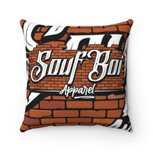 Load image into Gallery viewer, OG Brick Soufboi Apparel Spun Polyester Square Pillow
