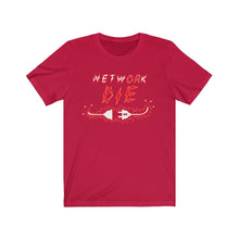 Load image into Gallery viewer, Network Or Die Tee (All Red)
