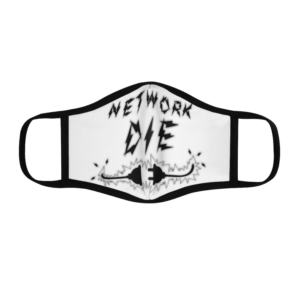 Network Or Die Fitted Mask (All Black)