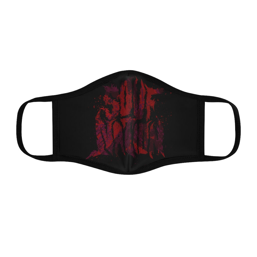 souf nation s1 (fury camo) Fitted mask black
