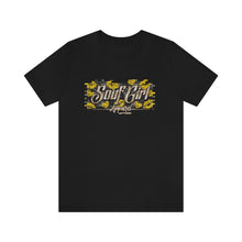 Load image into Gallery viewer, Camo Brick Soufgirl Apparel Tee ( Yellow/Black)
