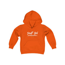 Load image into Gallery viewer, SoufBoi Kids Heavy Blend Hoodie (Original White)

