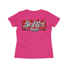 Load image into Gallery viewer, Brick SoufGirl Apparel  Women&#39;s Heather Wicking Tee
