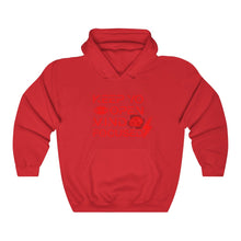 Load image into Gallery viewer, Keep YO eyes open all red hoodie
