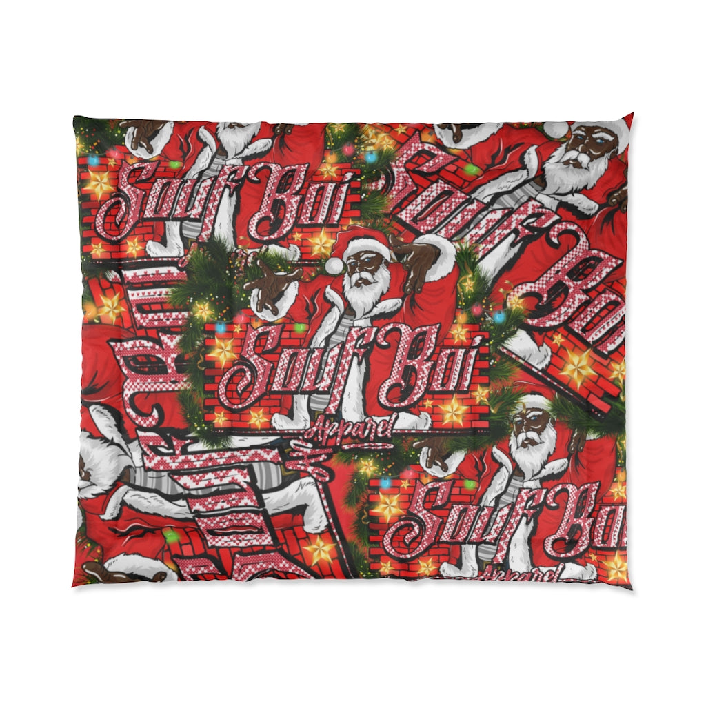 Brick Christmas Comforter