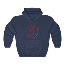 Load image into Gallery viewer, Envisioned Minds (ruby hoodie)
