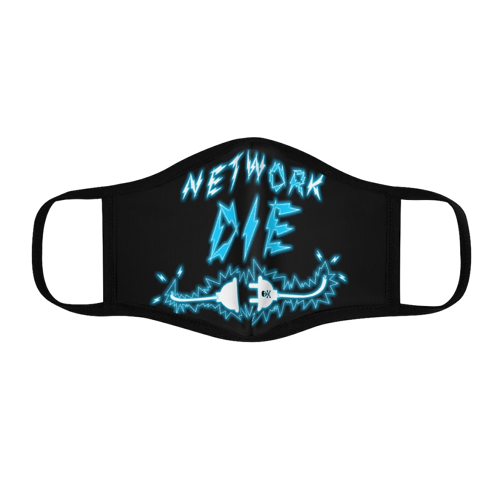 Network Or Die Fitted Mask (All Blue)