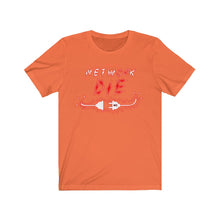 Load image into Gallery viewer, Network Or Die Tee (All Red)
