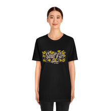 Load image into Gallery viewer, Camo Brick Soufgirl Apparel Tee ( Yellow/Black)
