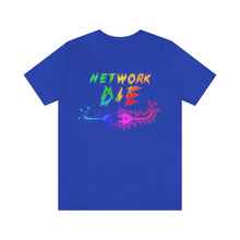 Load image into Gallery viewer, Network Or Die Tee (Rainbow/Split)

